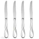 Oneida Flatware Aquarius Set of 4 Dinner Knives