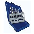 Irwin Industrial Tools 11119 Metal Index Spiral Flute Screw Extractors with Left Hand Cobalt Drill Bits Set, 10-Piece