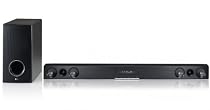 LG HLS36W 2.1 Soundbar Heimkinosystem mit Wireless Active Subwoofer schwarz