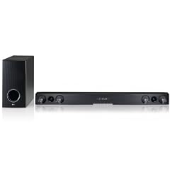 LG HLS36W 2.1 Soundbar Heimkinosystem mit Wireless Active Subwoofer schwarz