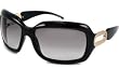 JIMMY CHOO SUNGLASSES JC ANNIE BLACK ONLC W/ CASE