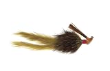 Rabbit Hair Weedless Jigs - Brown Olive 3/8 oz.