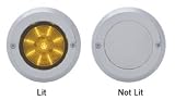 2.5 Chrome Mirror Bezel For LED Truck Trailer Lights 31GYsIQJhiL. SL160 2.5 Chrome Mirror Bezel For LED Truck Trailer Lights