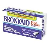 Bronkaid Dual Action Formula Coated Caplets - 60 ea (2 maximum per order)