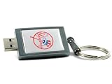 New York Yankees DataStick Keychain 8 GB USB 2.0 Flash Drive DSK8GB-NYY