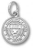 Texas Longhorns Solid Sterling Silver Seal 7/16'' Pendant