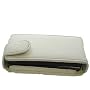 Limited Edition - i-nique Exec soft Napa leather case for Samsung YP-K5  - WHITE + Belt Clip