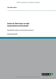 Produkt-Bild: Interne Revision in der Immobilienwirtschaft: Kaufm&auml;nnische Immobilienrevision