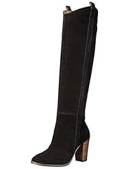 Shoes: DV by Dolce Vita Womens Myste Riding Boot, Black, 8.5 M US - DV by Dolce Vita