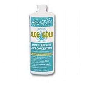 Whole Leaf Aloe Vera Juice Concentrate-Aloe Gold - 16 oz - Liquid