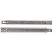 Sugatsune ESR-13 304 Stainless Steel Drawer Slide, 3/4 Extension, Positive Stop (Pair of 2)