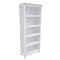 5 Shelf Bookcase White