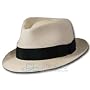 UNIQUE HAVANA FEDORA PANAMA HAT SNAP BRIM