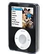 Ipod Nano 3G Jet Black Metal Aluminum Armor and Screen Protector