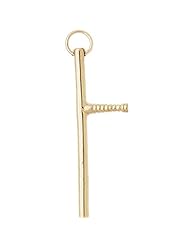CleverEves 14K Gold Pendant 3-DLaw Enforcement Inspired 9.7 - Gram(s)