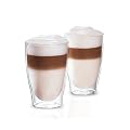 Tchibo Cafissimo Latte Macchiato Gl�ser 2er doppelwandig handgeblasen