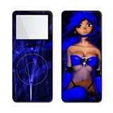 Ghost in iPod - Blue (Girl) - Apple iPod nano 1G (1st Generation) 1GB/ 2GB/ 4GB Protector Skin Decals - Faceplates