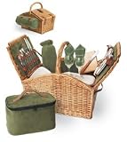 Somerset Double Lid Willow Basket