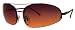 FUNK Sonnenbrille PAIN, kupfer, aubergine-graue Verlaufgläser