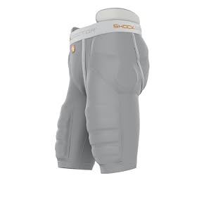 Click here to buy Shock Doctor Reflex 5-Pocket Football Short - Color: Grey,Size: X-Large by Shock Doctor.