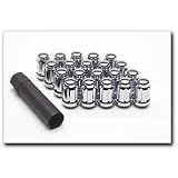 Gorilla Automotive 21133HT Small Diameter Acorn Chrome 5 Lug Kit (12mm x 1.50 Thread... by Gorilla