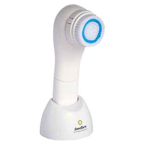 SonicDerm SD-102 - Professional Cleansing System, Gentle Sonic Vibrating Facial / Body Brush for Sensitive Skin, Acne, Rosacea and Eczema, Promotes Healthy, Clean and Clear Skin, Prevents Acne and Pimple Outbreak, Fine Lines and Blemish Reducer, Face SonicDerm SD-102 - Professional Cleansing System, Gentle Sonic Vibrating Facial / Body Brush for Sensitive Skin, Acne, Rosacea and Eczema, Promotes Healthy, Clean and Clear Skin, Prevents Acne and Pimple Outbreak, Fine Lines and Blemish Reducer, Face