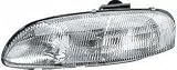 95-99 CHEVY CHEVROLET MONTE CARLO HEADLIGHT LH (DRIVER SIDE), ASSY (1995 95 1996 96 1997 97 1998 98 1999 99) 20-3388-00 10420375