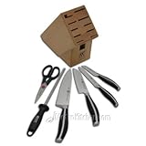 J.A. Henckels Twin Cuisine 7-Piece Knife Set with Block
