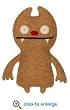 UglyDoll Little Uglys Gato Deluxe Yellow 7-Inch