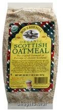 Oatmeal, Scottish (Porridge), Organic, 20 oz.