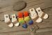 Maggie's Functional Organic White Athletic Toddler Socks~2 Pk