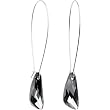 Handcrafted Crystal Silver Night Earrings MADE WITH SWAROVSKI ELEMENTS