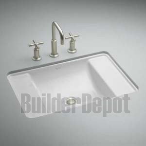 KOHLER K-2838-0 Ledges Undercounter Lavatory, White