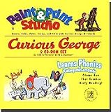 Curious George Paint & Print Studio and Learns Phonics for Kindergarten - 1st Grade