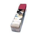 Sock Box - Clear Drawer Organizer - Set of 2