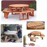 Octagon Picnic Table Plan $11.99
