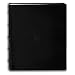 Black Bonded-Leather BI-DIRECTIONAL 200 capacity slide-in pocket albums with Memo - 5x7