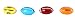 Return gift options for birthday parties (Fancy Baseball sharpners) - Pack of 24 RS.310.00