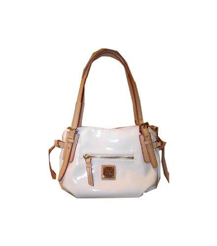 Dooney & Bourke "Venus" Small Patent Leather Nina Bag Handbag
