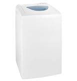 GE Spacemaker WSKS3040EWW 22 1/4 Top-Load Washer with 2.1 cu. ft. Capacity, 4 Wash Cycles and Pushbutton Controls and 120 Volt Circuit Requirements: White
