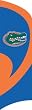 Florida Gators NCAA Applique & Embroidered Tall Team Flag (102"x30")