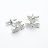 Onyx Designer Cufflinks - Golf Clubs - For the Golfer