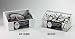 Clear Foam Ear Plugs Dispenser/ NO LID - 1 Item
