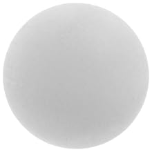 Nylon 6/6 Solid Sphere, Grade II, White, 3/32" Diameter (Pack of 100)
