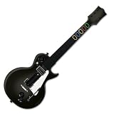 Classic Black Desgin Guitar Hero III Gibson Les Paul Guitar Controller Skin Decal Sticker for Wii and Xbox 360/ PS3