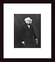 Art Poster Wood Framed Print - President Martin Van Buren - Artist: National Archive- Poster Size: 10 X 8