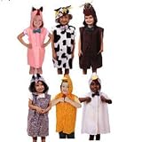 Animal Dress Ups (set of 6)