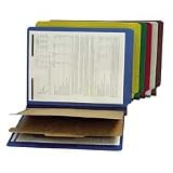Selco Industries, Inc. Products - Classification Folders, 6 Sections, 25 Pt, Ltr, 15/BX, Cobalt BE - Sold as 1 EA - Classification folder features six separate sections for use with open shelf filing systems. Full cut end tab is undercut for extra visibility and marked for easy application of color-coding labels. Sturdy 25 point pressboard cover is bonded with long-lasting Tyvek gussets. 2