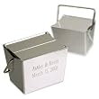 Engraved Silver Chinese Takeout Box