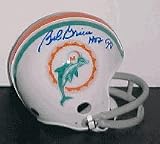 Bob Griese Autographed Miami Dolphins Mini Riddell Helmet